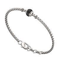 Bracelet Bikkembergs Man in Steel Diamante 0.01 Ct SPTB02WW - SPTB02WW